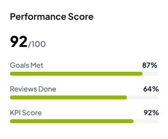 Performance That Stays on Track