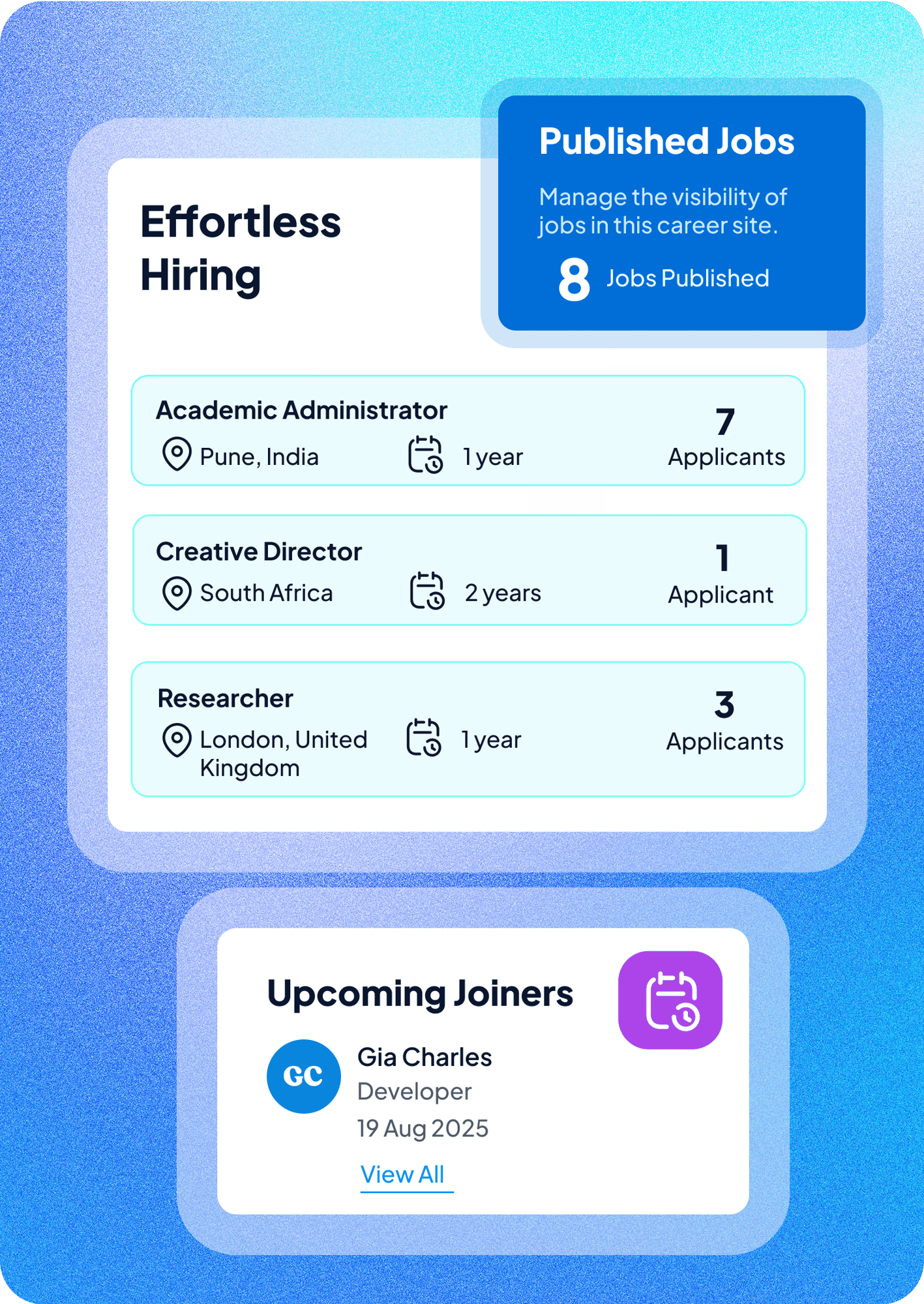 Effortless Hire - ATS