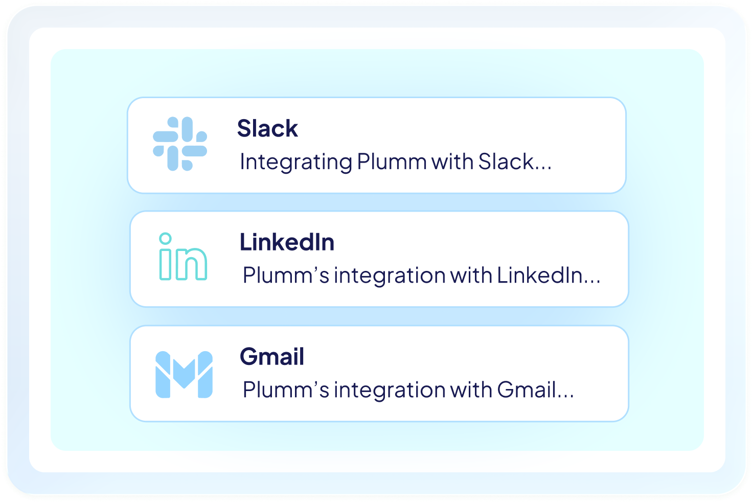Integrations header