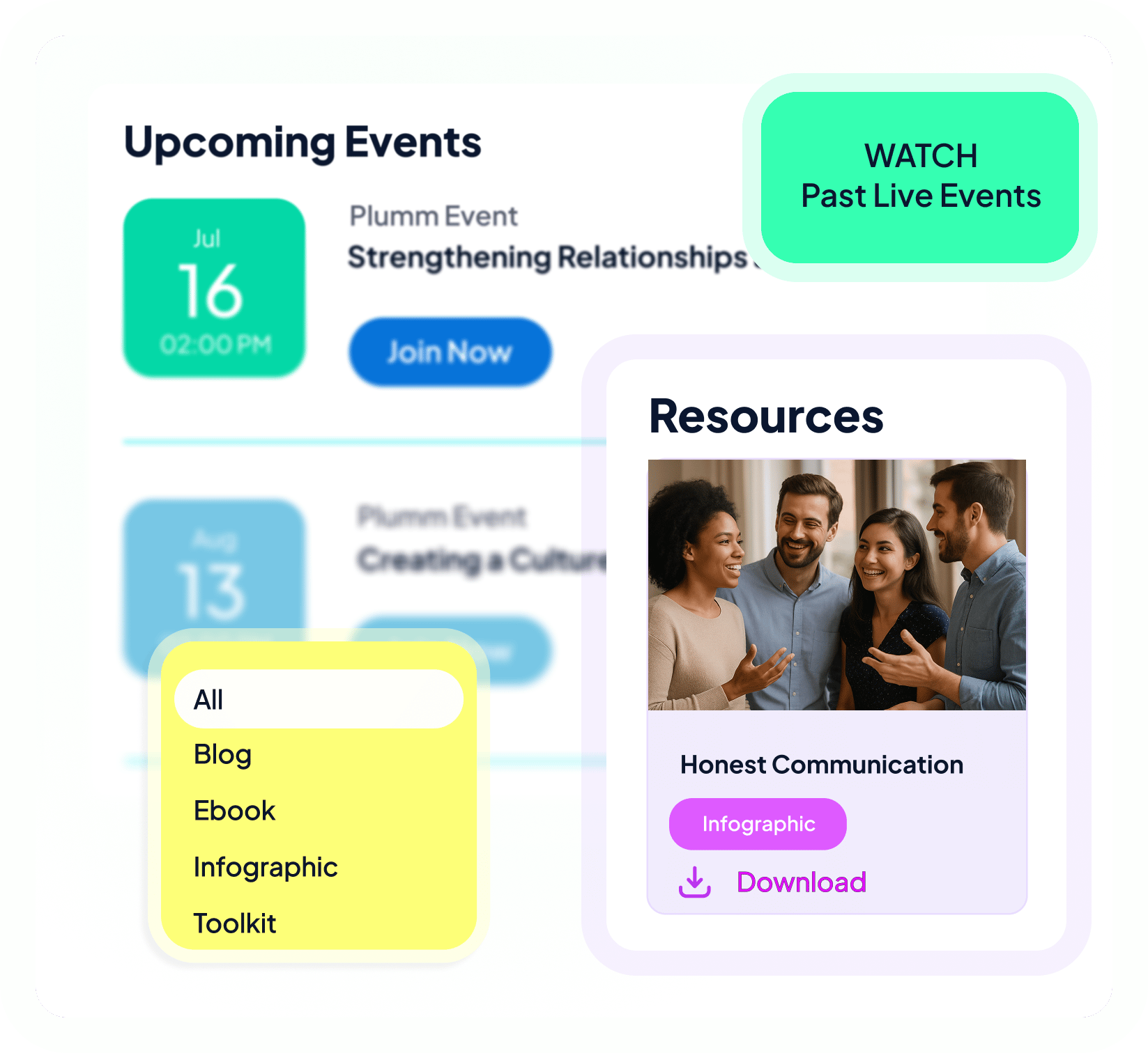 Monthly Resources & Events Main Image