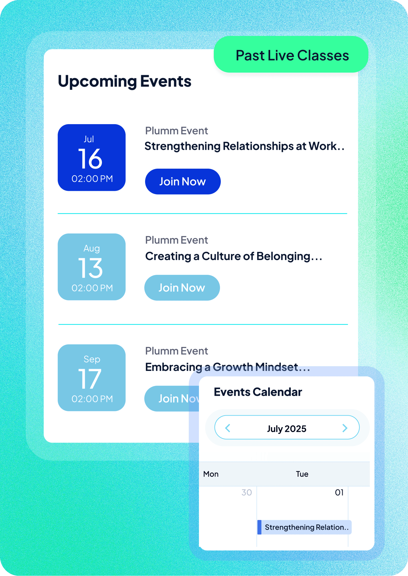 Upcoming Events